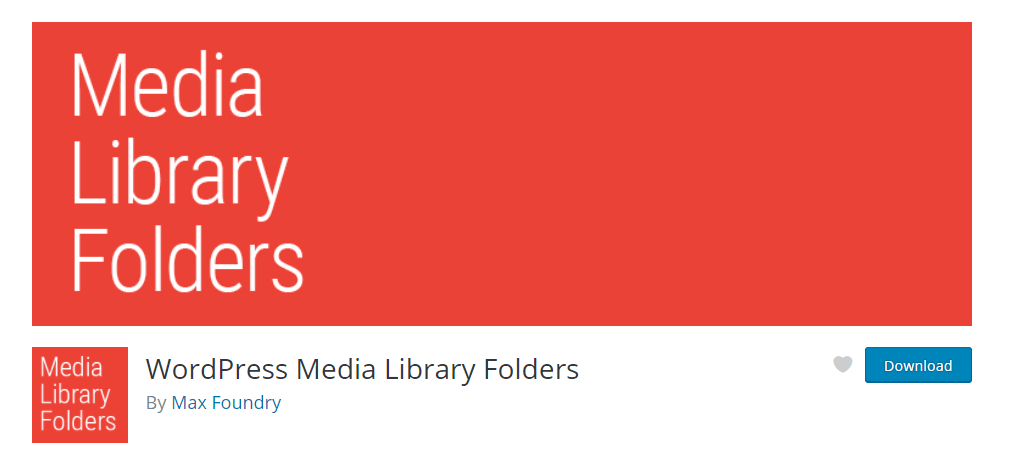 WordPress Media Library Folders