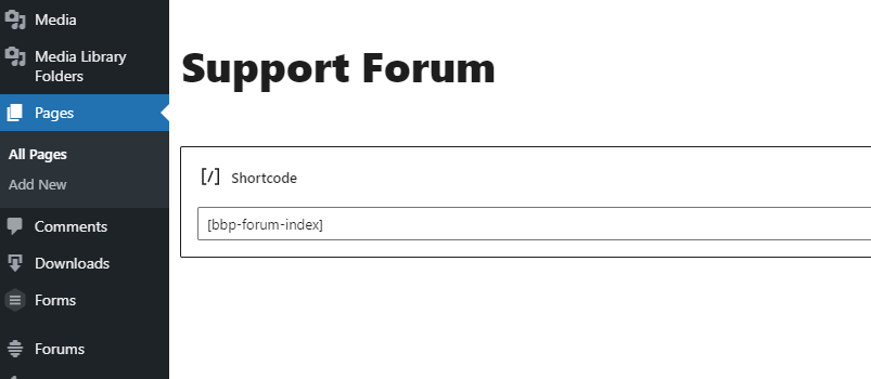 forum using bbPress