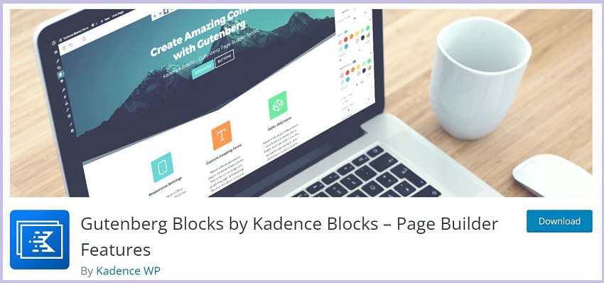 Gutenberg Blocks by Kadence Blocks