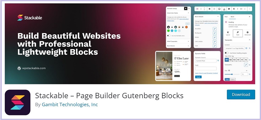 Page Builder Gutenberg Blocks